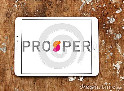 Prosper Marketplace logo Editorial Stock Photo