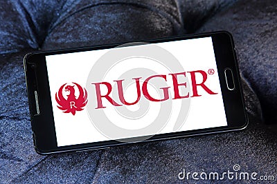 Ruger firearm company logo Editorial Stock Photo