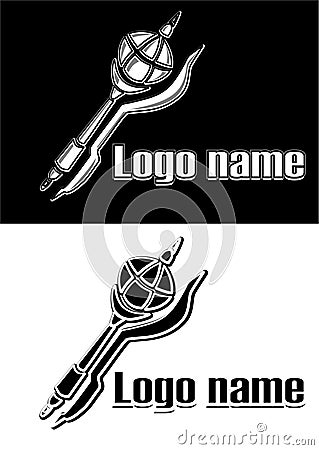 Logo Sceptre Vector Illustration