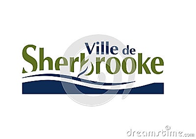 Logo of Sherbrooke Canada Editorial Stock Photo