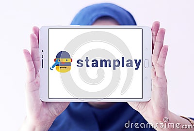 Stamplay platform logo Editorial Stock Photo