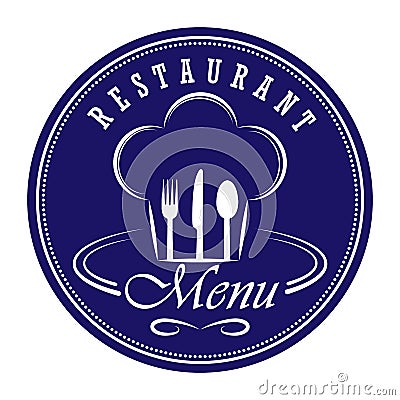 Logo template for restaurant, catering or gastro service menu design Vector Illustration