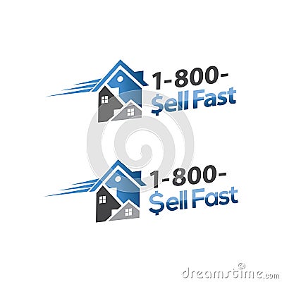 Fast respond house selling Stock Photo