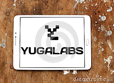 Yuga Labs nft company logo Editorial Stock Photo