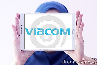 Viacom media company logo Editorial Stock Photo