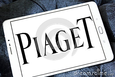 Piaget company logo Editorial Stock Photo