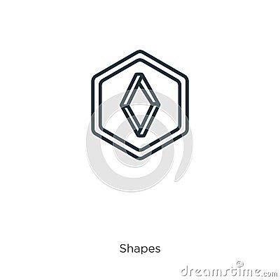 Logogram outline vector icon. Thin line black logogram icon, flat vector simple element illustration from editable shapes concept Vector Illustration