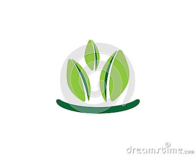 Logos of green Vector Illustration