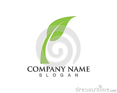 Logos of green Tree leaf ecology nature element vector Vector Illustration