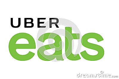 Uber Eats Logo Editorial Stock Photo