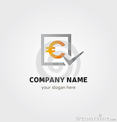 Single Logo - Crypto Coin C Letter Money Currency for Company Business Logo Vector Illustration