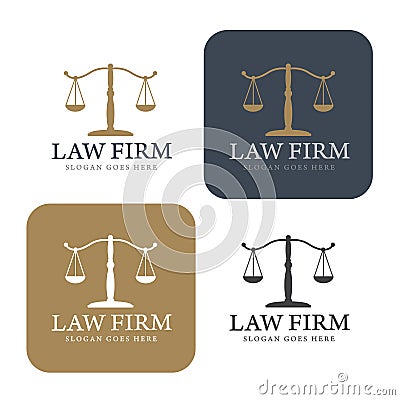 Law logo,law firm,law office,law Vector Illustration