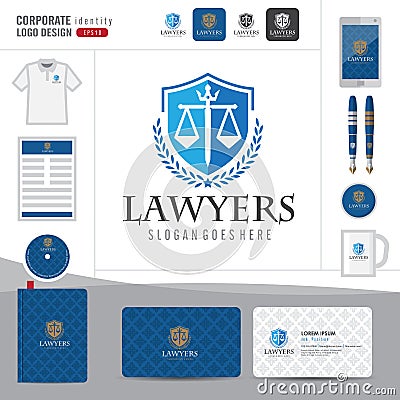 Law logo,law firm,law office Vector Illustration