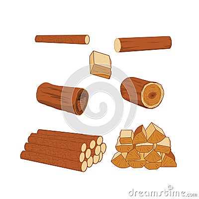 Logs Stock Photo