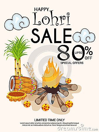 Lohri Stock Photo