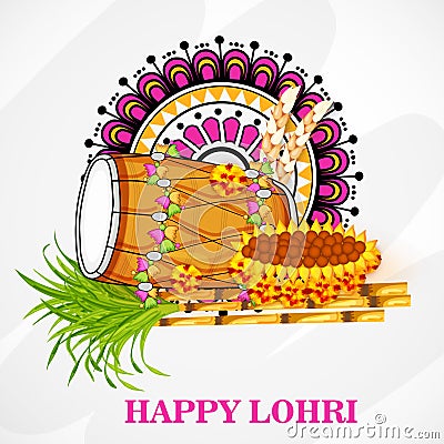 Lohri Stock Photo