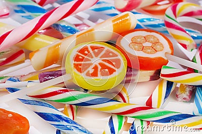 Lollipops Stock Photo