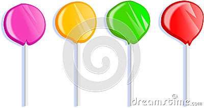 Lollipops Stock Photo