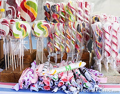 Lollipops Stock Photo