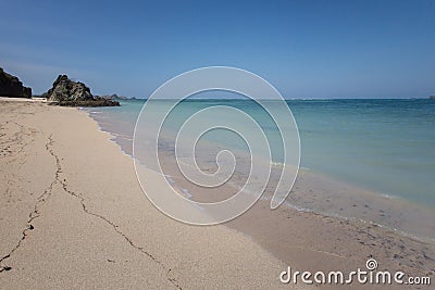 Lombok beach Stock Photo