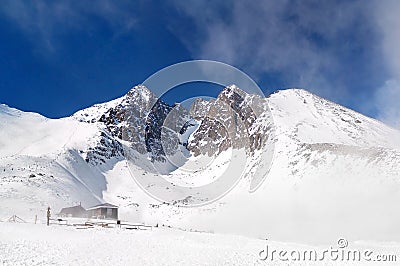 The Lomnicky Peak, High Tatras, Slovakia Stock Photo