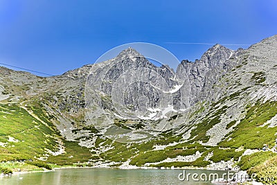 Lomnicky stit, High Tatras in Slovakia Stock Photo