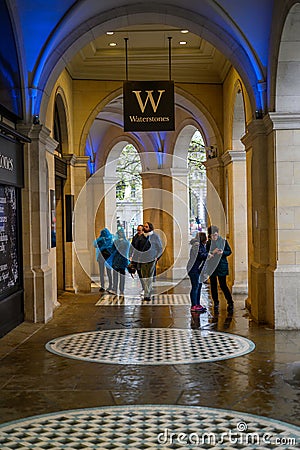 Waterstones Arches Editorial Stock Photo