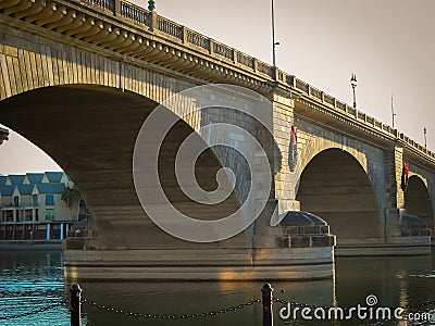 London Bridge in Lake Havasu City, Arizona Stock Photo