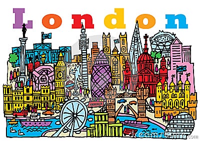 London City 2 Vector Illustration