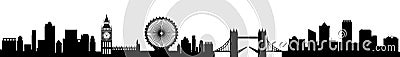 London city - stock vector Vector Illustration