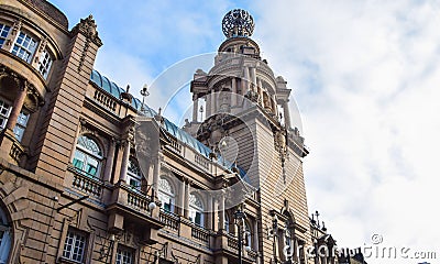 London Coliseum Theatre, St Martin`s Lane, West End Editorial Stock Photo