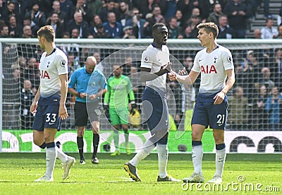 Juan Foyth of Tottenham Hotspur Editorial Stock Photo