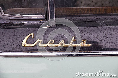 1962 Vauxhall Cresta Hydramatic Editorial Stock Photo