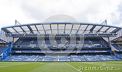 London, England 13 April 2011. The West Stand of Stamford Bridge Editorial Stock Photo