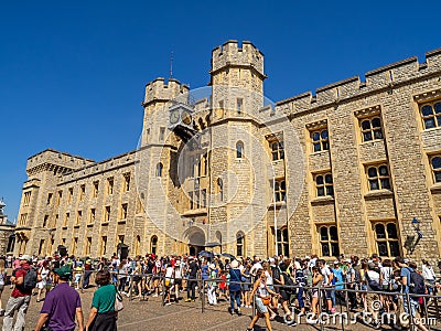 Waterloo Block within Tower of London Editorial Stock Photo