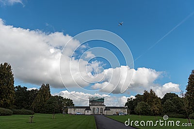 LONDON, ENGLAND - SEPTEMBER 27, 2017: Runnymede Air Forces Memorial in England. Editorial Stock Photo