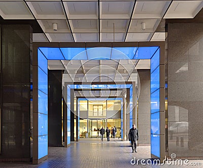 London, england: st magnus house, modern architecture Editorial Stock Photo