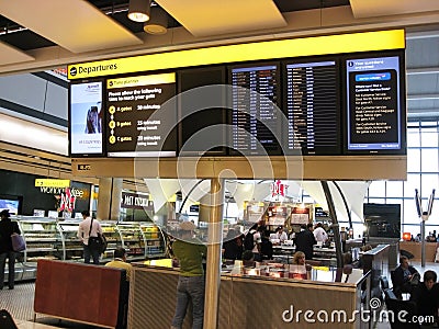 London Heathrow Airport Editorial Stock Photo