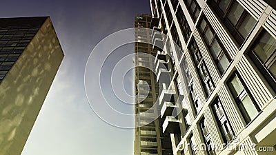 London high rise buildings Stock Photo