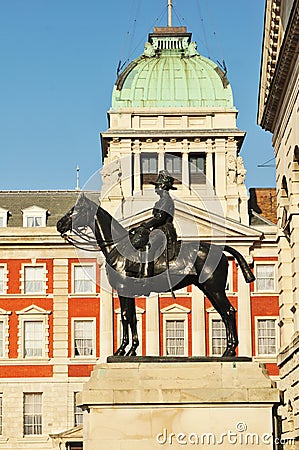 London, Horse Guards Stock Photo