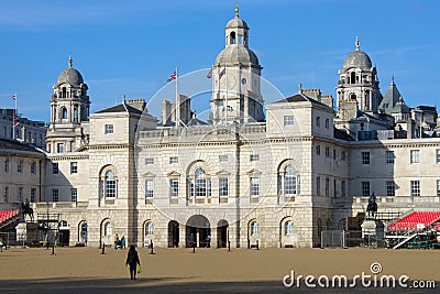 London Horse Guards Building Stock Photo