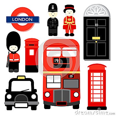 LONDON ICON Vector Illustration