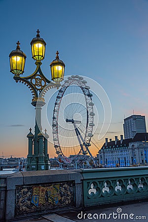 London Icons Editorial Stock Photo