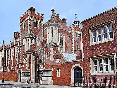 London, Inns of Court, Lincoln`s Inn Stock Photo