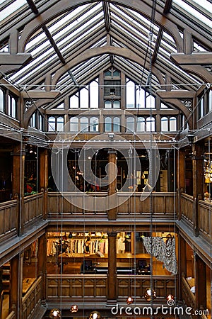 Liberty Department Store interior Editorial Stock Photo