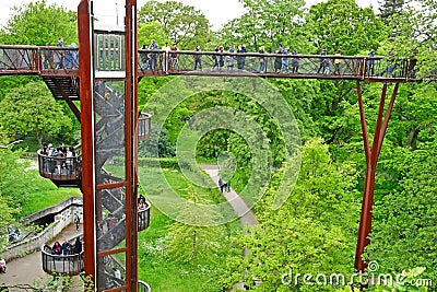 London; Kew, England - may 5 2019 : the Kew Gardens Editorial Stock Photo