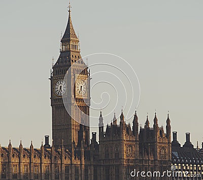 London landmark: Big Ben Stock Photo