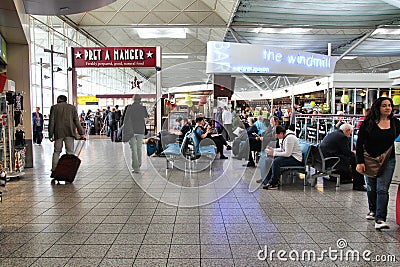 London Stansted Airport Editorial Stock Photo
