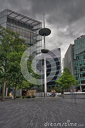 london modern office block and architecture Stock Photo