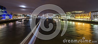 London at night Stock Photo